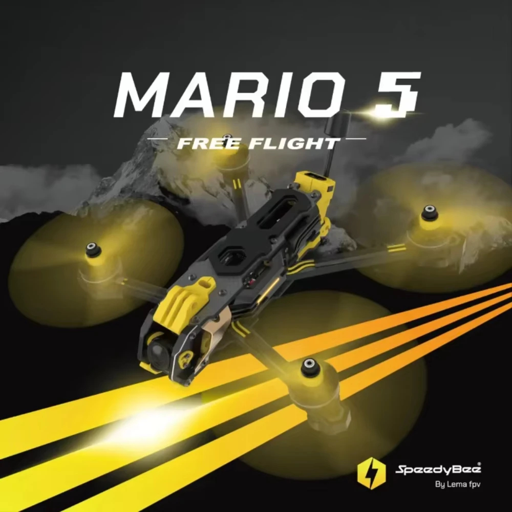 Fpv Drone Propeller - Kit de cadre Speedybee Mario 5
