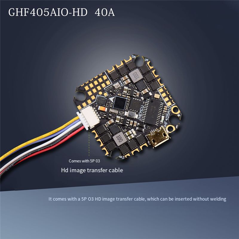 ABTI-GHF405AIO-HD 40A Contrôle - Fpv Drone Flight Controller avis et prix
