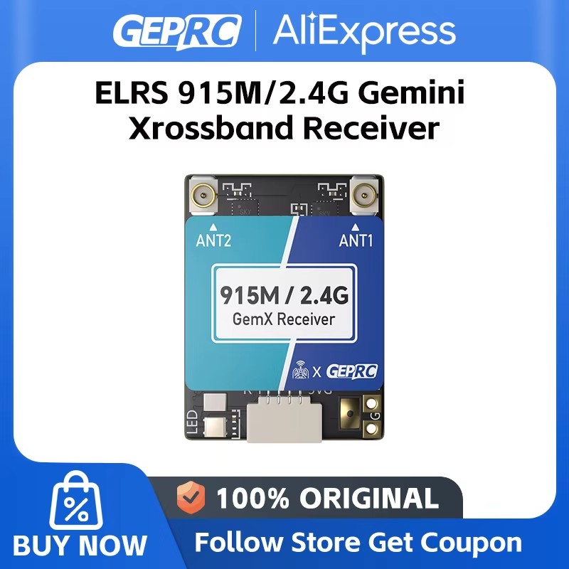 GEPRC ELRS 915 M/2.4G Gemini X - Fpv Drone Quadcopter avis et prix
